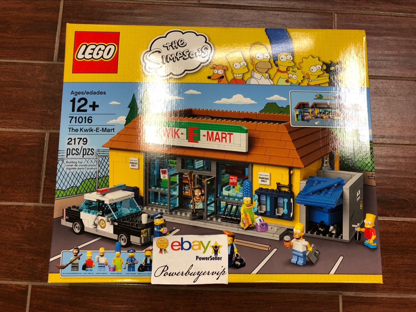 NEW LEGO Simpsons 71016 the Kwik-E-Mart Building Kit with bonus Building Kit - Click Image to Close